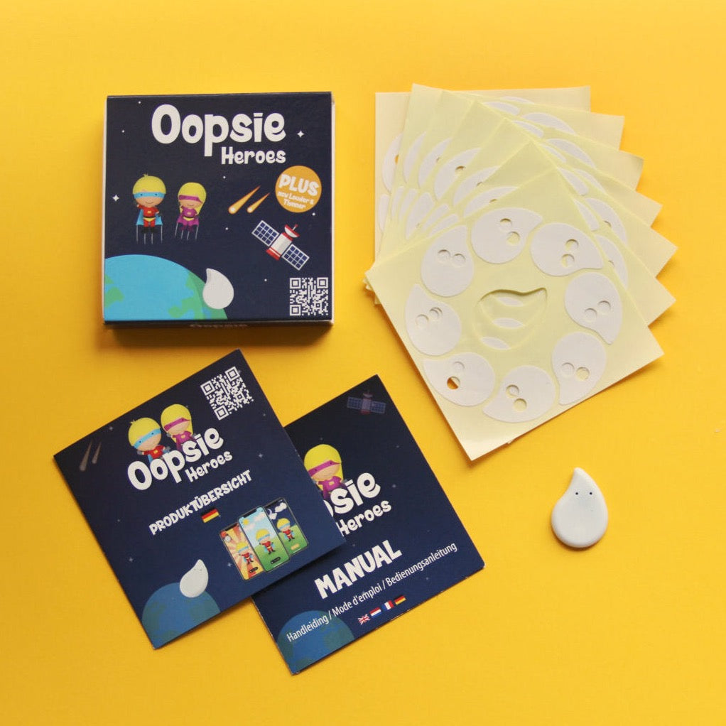 Oopsie Heroes Plus Sensor + Sticker