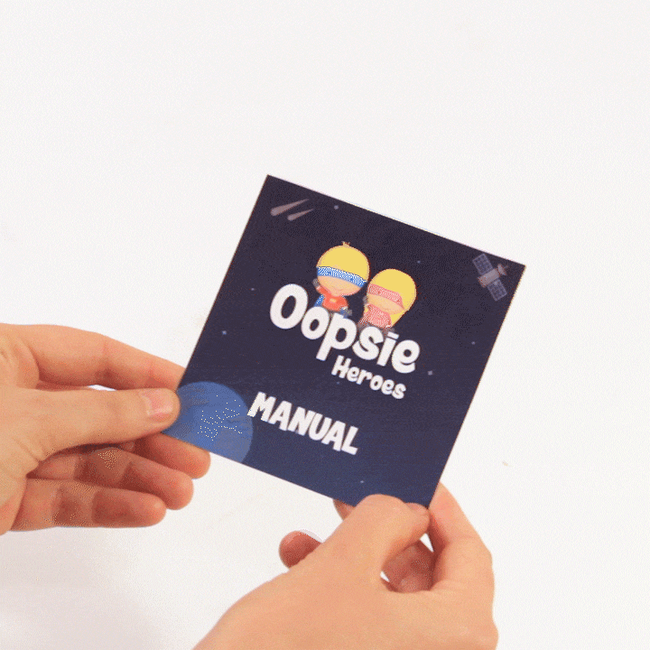 Oopsie Heroes Plus Sensor + Sticker